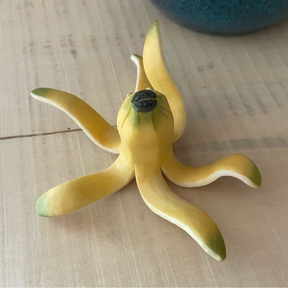 $49 SALE Enesco Home Grown 2005 Banana Octopus Recipe Holder Collectible Figure - Picture 4 of 6